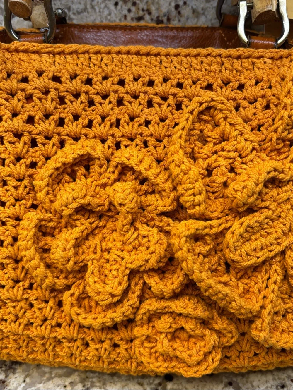 Patricia Nash hand crocheted